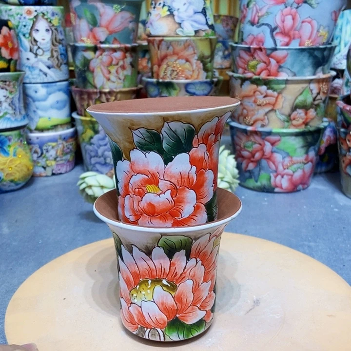 景德镇艺术手绘作品