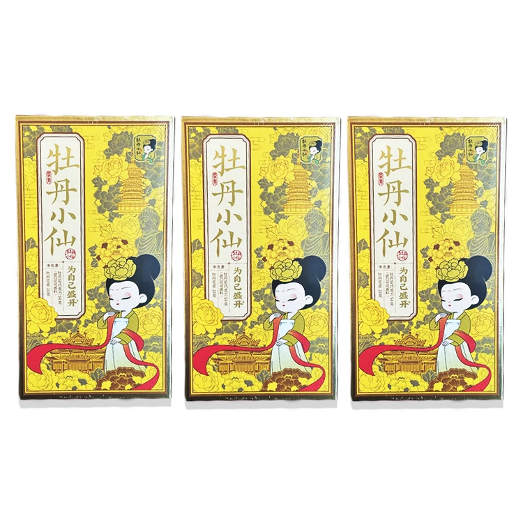 豫园文创联名牡丹小仙牡丹花（巧克力＋花茶）礼盒*3盒 25年5月7到期