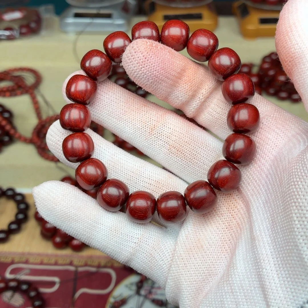 小叶紫檀手串/手链红**骚11。12