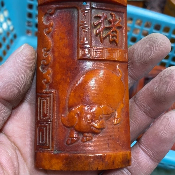 滴血莲花菩提吊坠