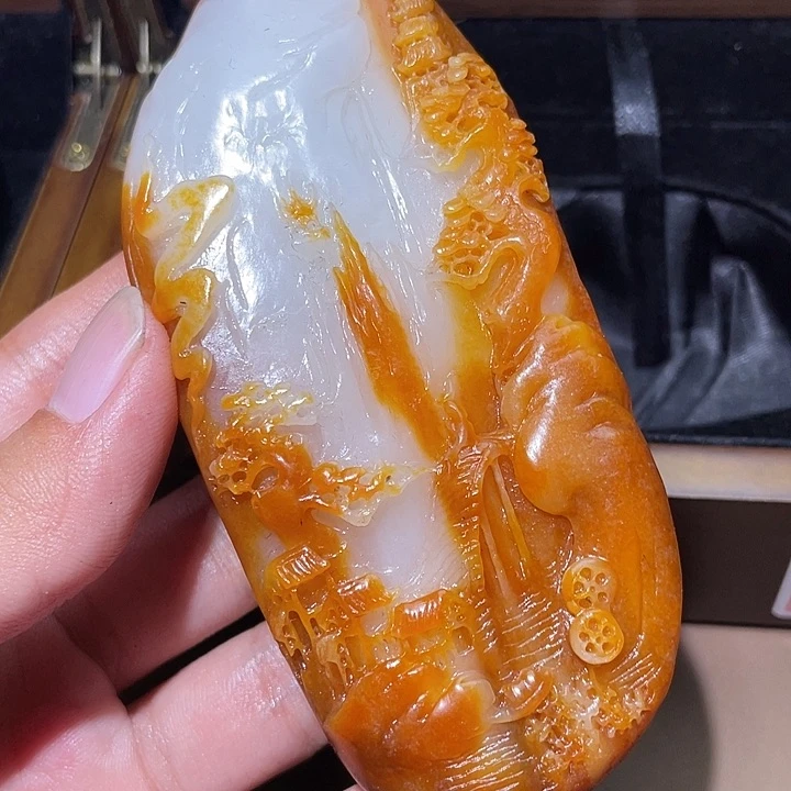 和田玉颈饰未镶嵌Y