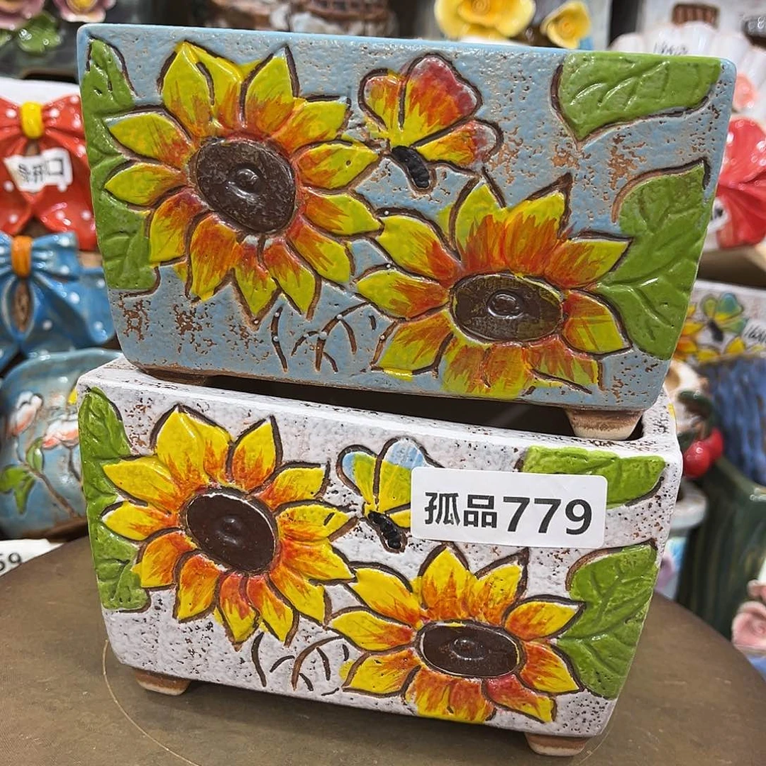 粗陶多肉花盆花盆