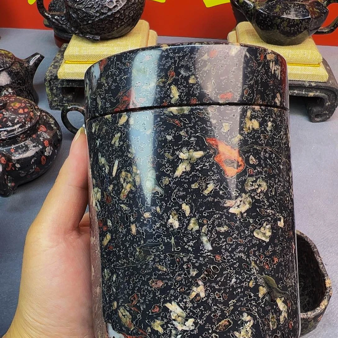 梅花玉茶叶罐茶周边