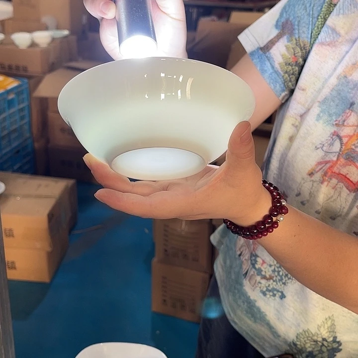 瓷片高白泥六英寸斗碗六个，包邮