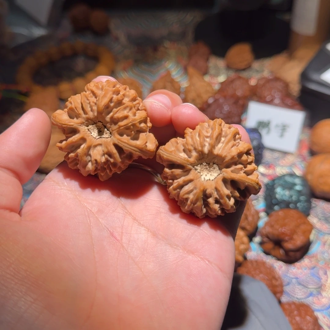 把件核桃1570号44龙门涧文玩核桃