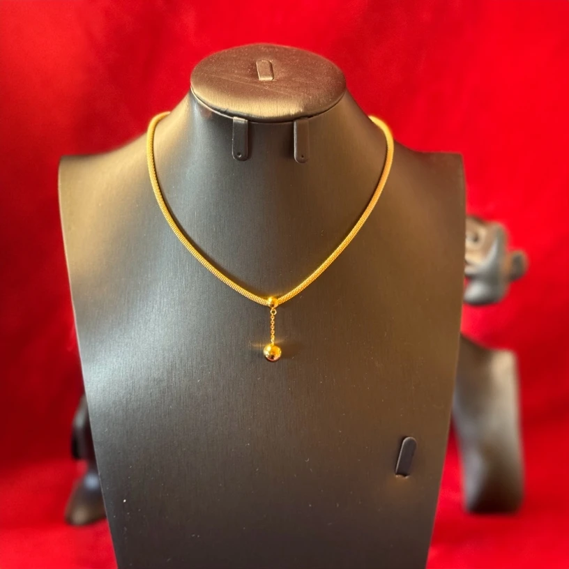 合金项链 项链قاپلىما ئالتۇنJ-0.92Y-8.74