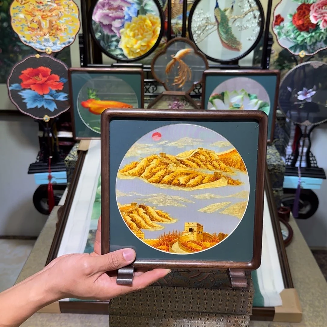 刺绣刺绣工艺精湛