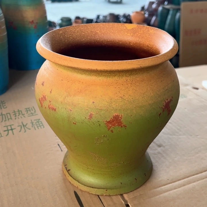 13.9-1瑕疵土陶1820黄