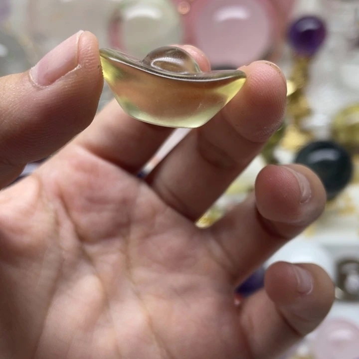 水晶未镶嵌珠宝半成品