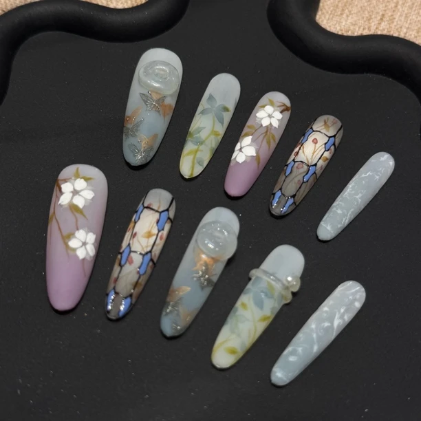 浮生若梦·纯手工穿戴甲定制款