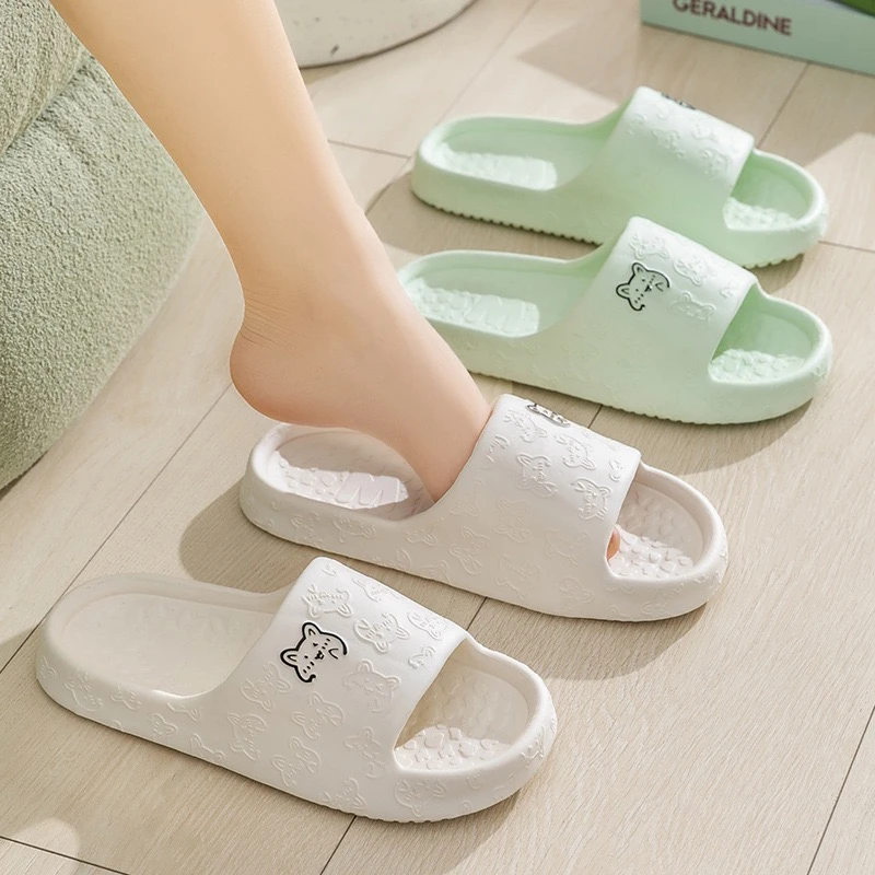 拖鞋女夏季EVA防臭防滑居家室内浴室卡通浮雕凉拖微瑕介意慎拍
