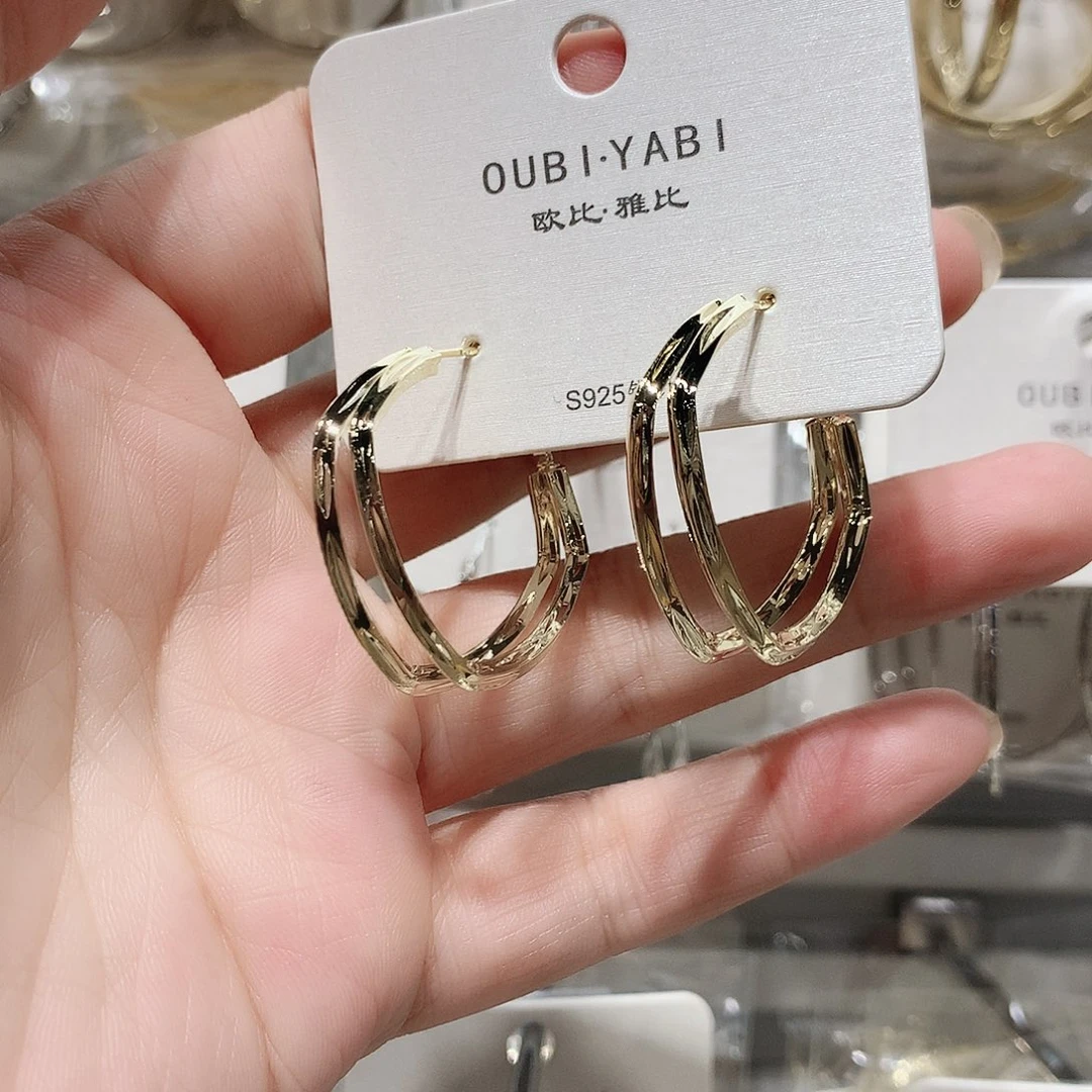 铜合金合金金色菱形双圈