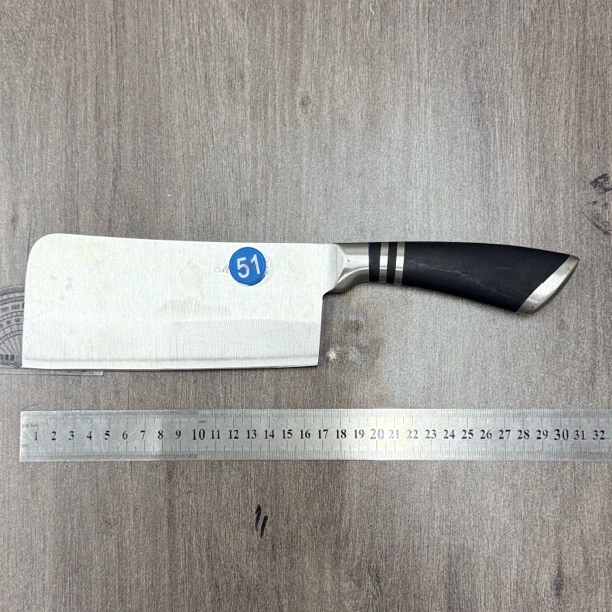 中国阳江不锈钢斩切刀两用锋利切片刀菜刀家用砍骨头专用加宽加厚