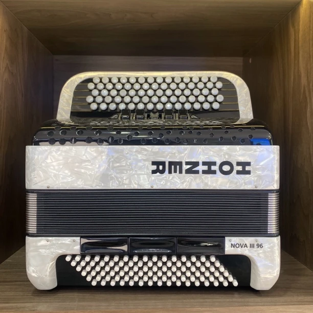 【双十一小陈直播间专享】 霍纳牌nova系列96贝斯三排簧巴扬手风琴