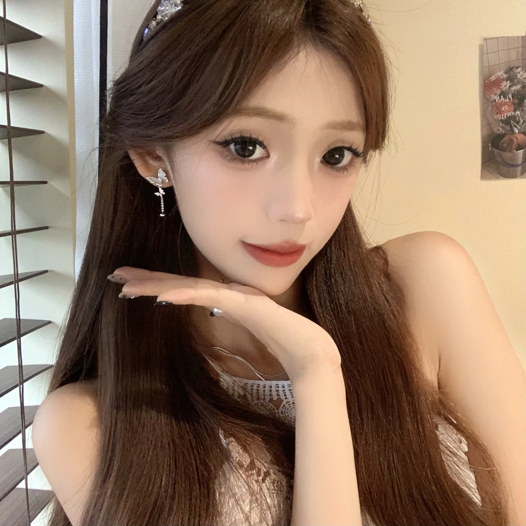 FULL GIRLISH耳环02691蝴蝶设计百搭耳钉耳饰