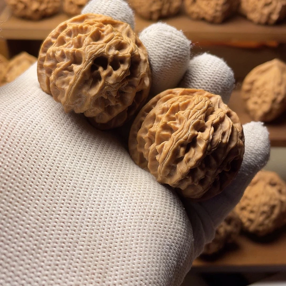 桃核吊坠苹果狮子头39