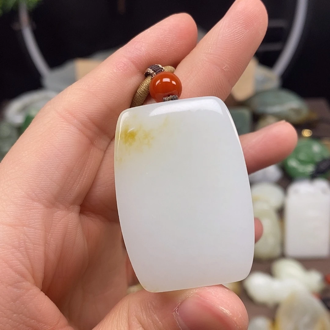 和田玉颈饰未镶嵌26