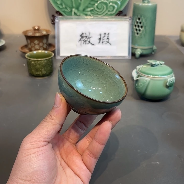 瓷片龙泉青瓷福利青瓷