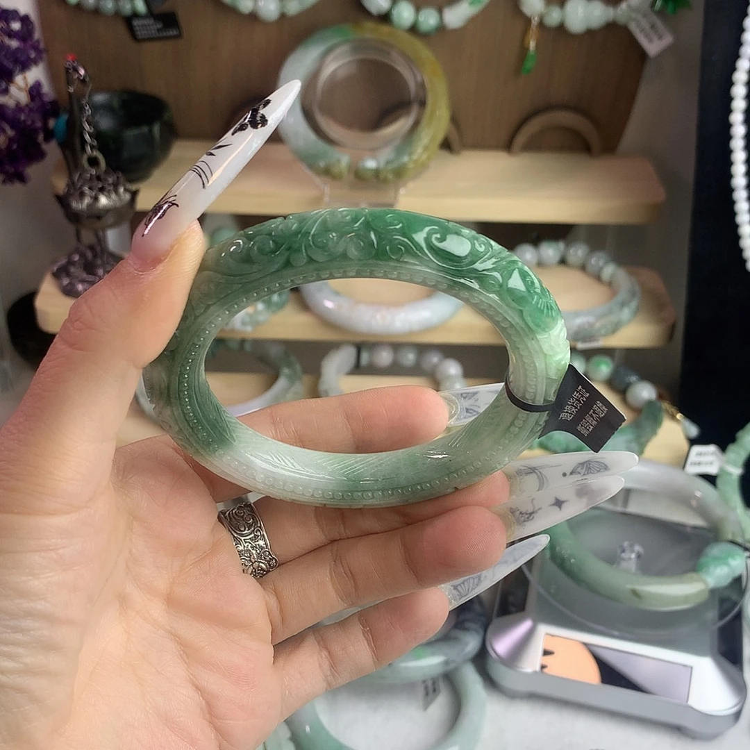 小****翡翠未镶嵌手镯手镯手镯手镯手镯