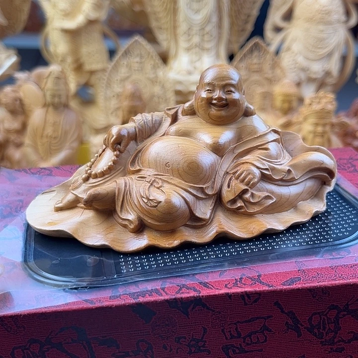 柏木（崖柏）荷叶弥勒