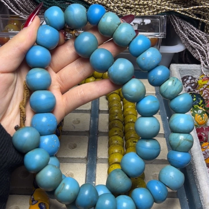 颈饰玻璃3877 琉璃一条