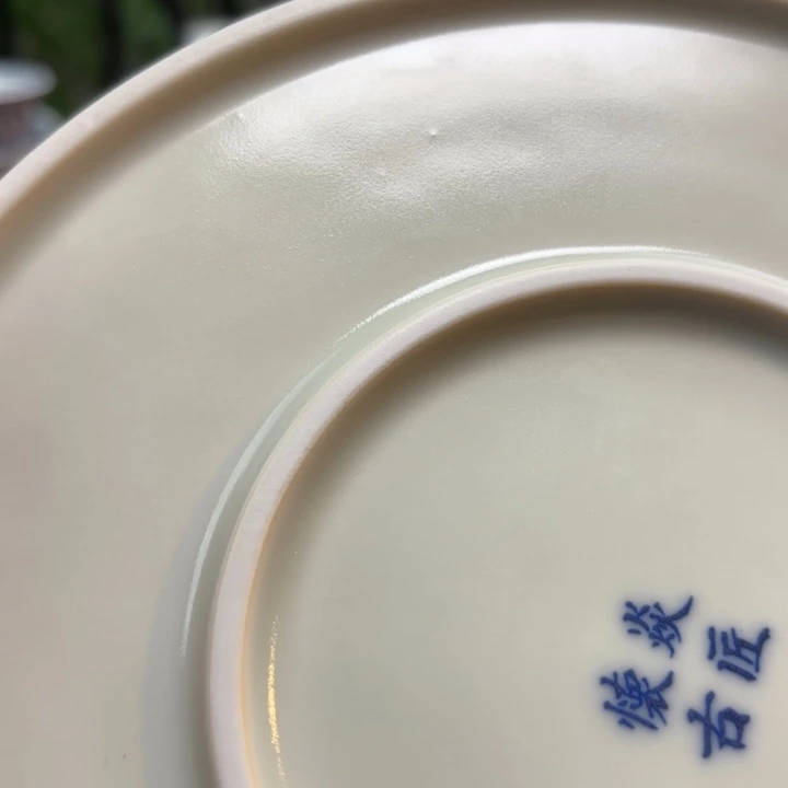 盖碗微瑕千佛壶承景德镇发货