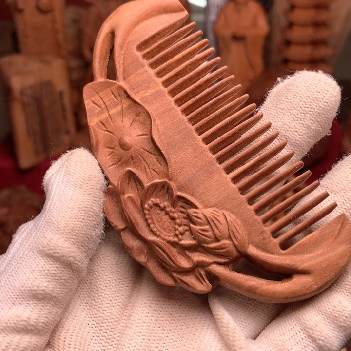 檀香木其他老山檀手把件吊坠