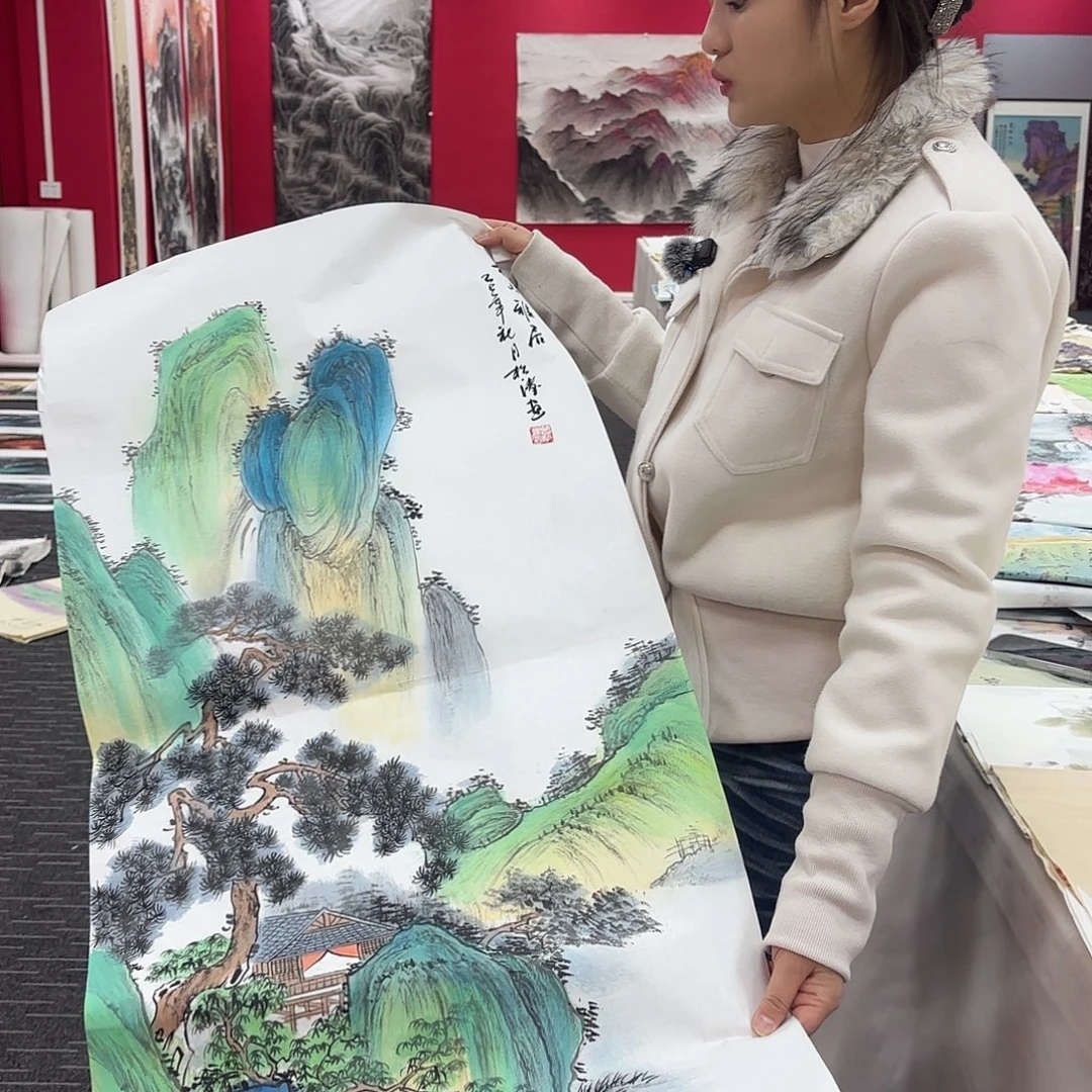 国画国画作品纯手绘