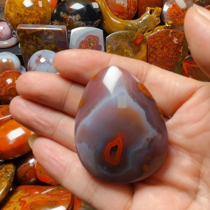 未镶嵌吊坠(不含链)玛瑙/玉髓流*强