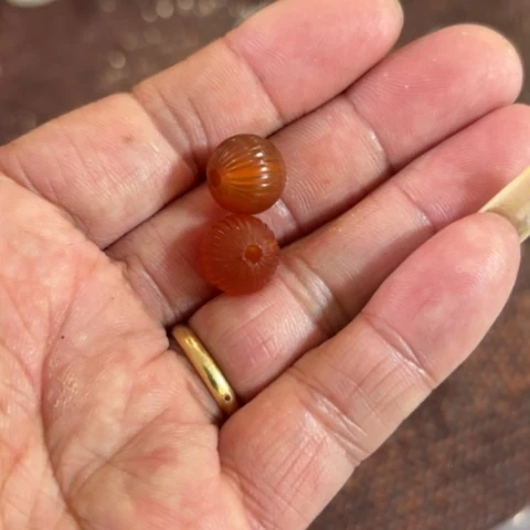 玛瑙/玉髓颈饰合金应*