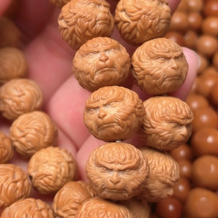 猴头核桃手串黑*胖黑