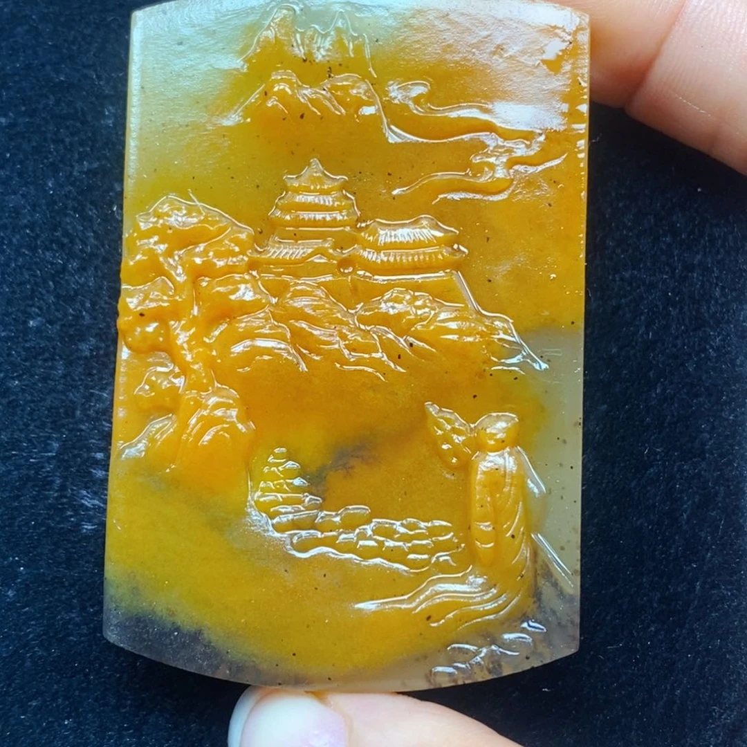 颈饰未镶嵌石英岩玉