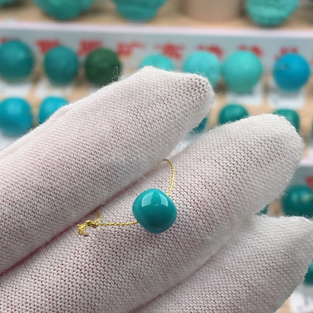 绿松石未镶嵌配饰7.0-6.0