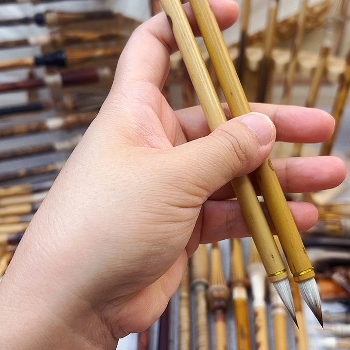 纯狼毫小楷毛笔作品