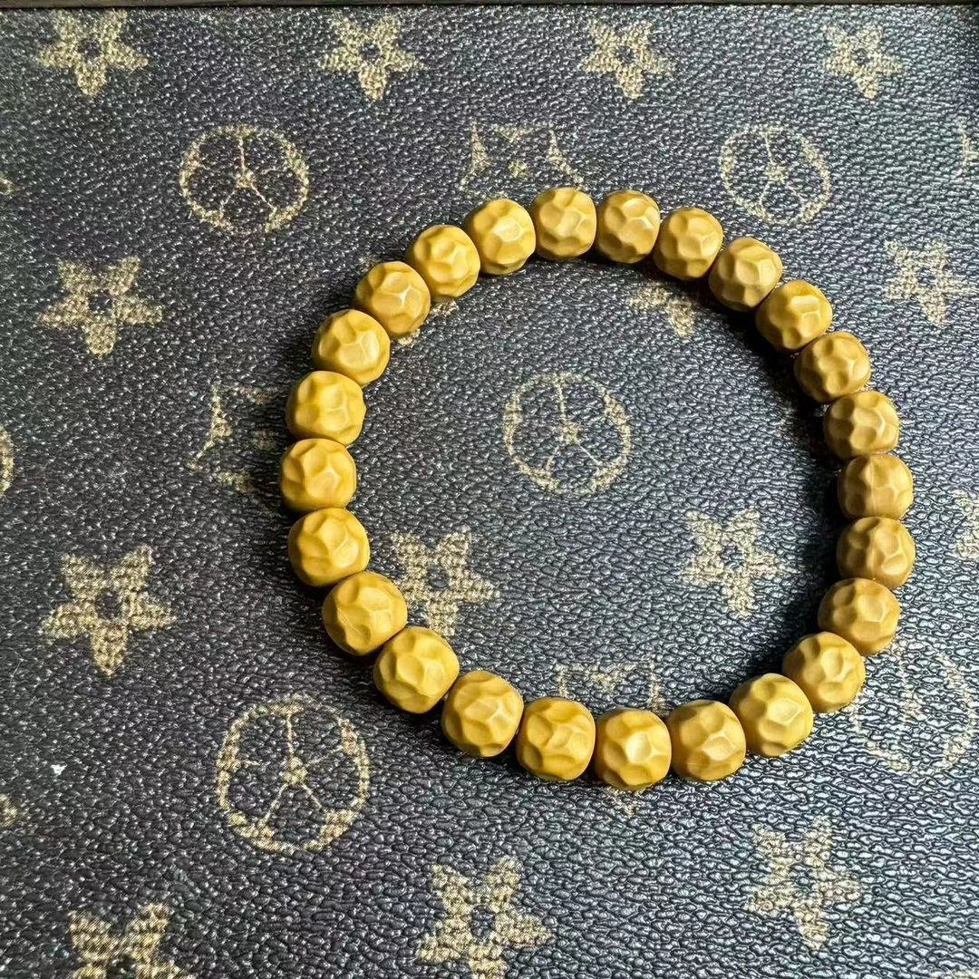10黑金无相猴头单圈手串