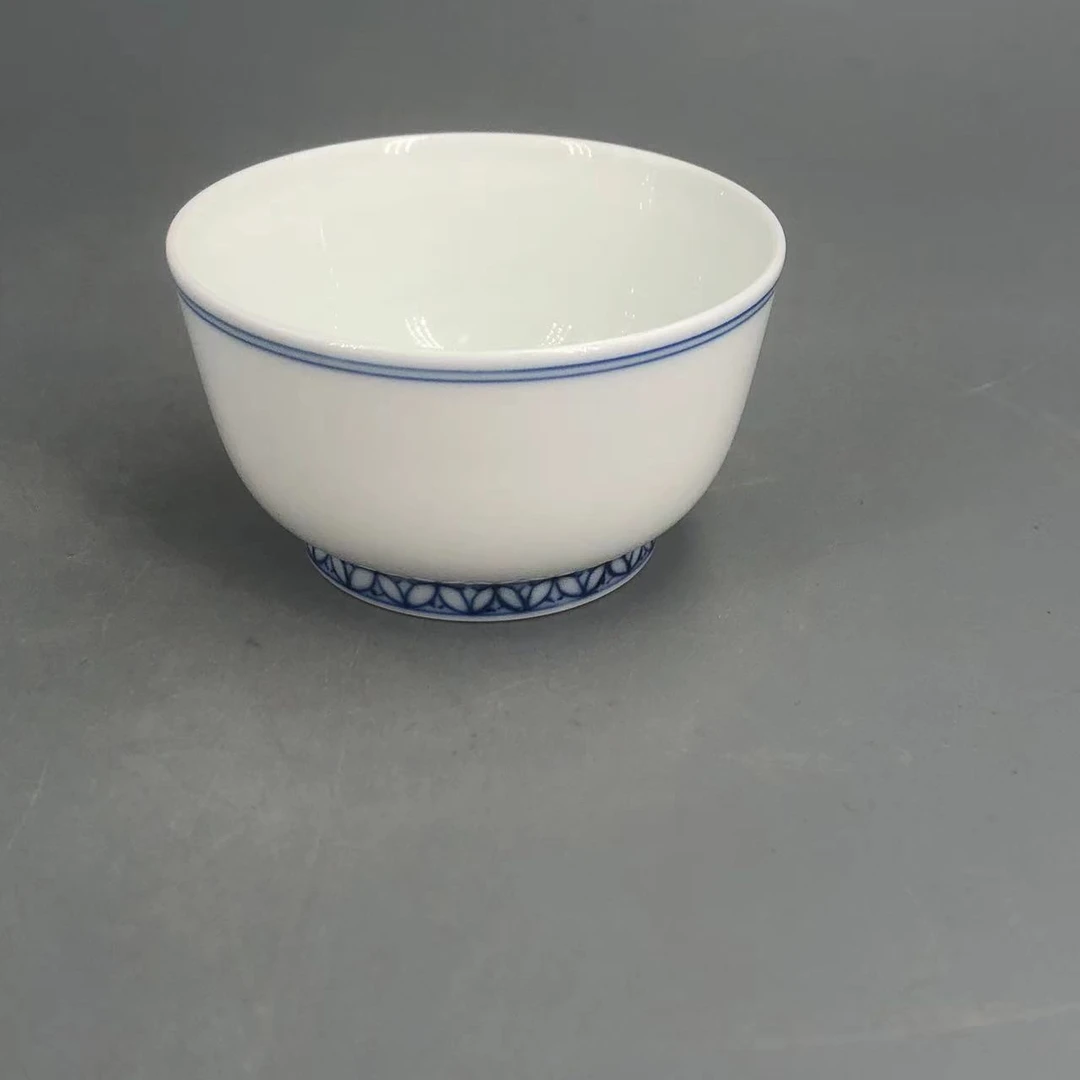 CL-C4159[学茶严选]铜钱纹边脚直口杯