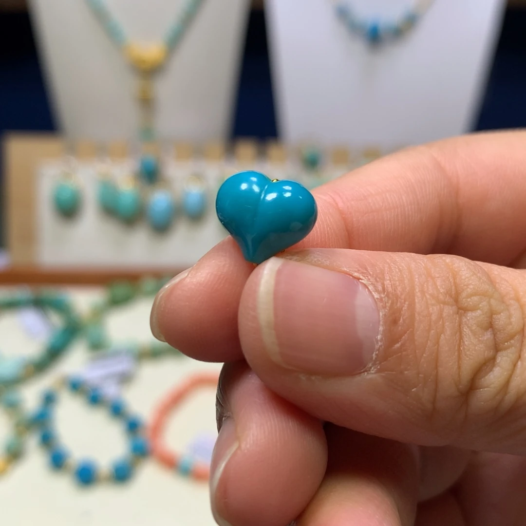 绿松石未镶嵌配饰