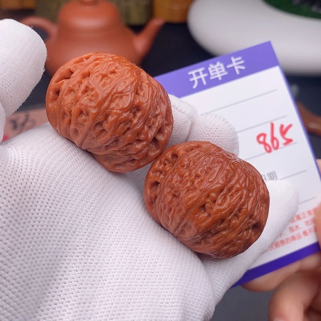 文玩核桃把件41铁锤865