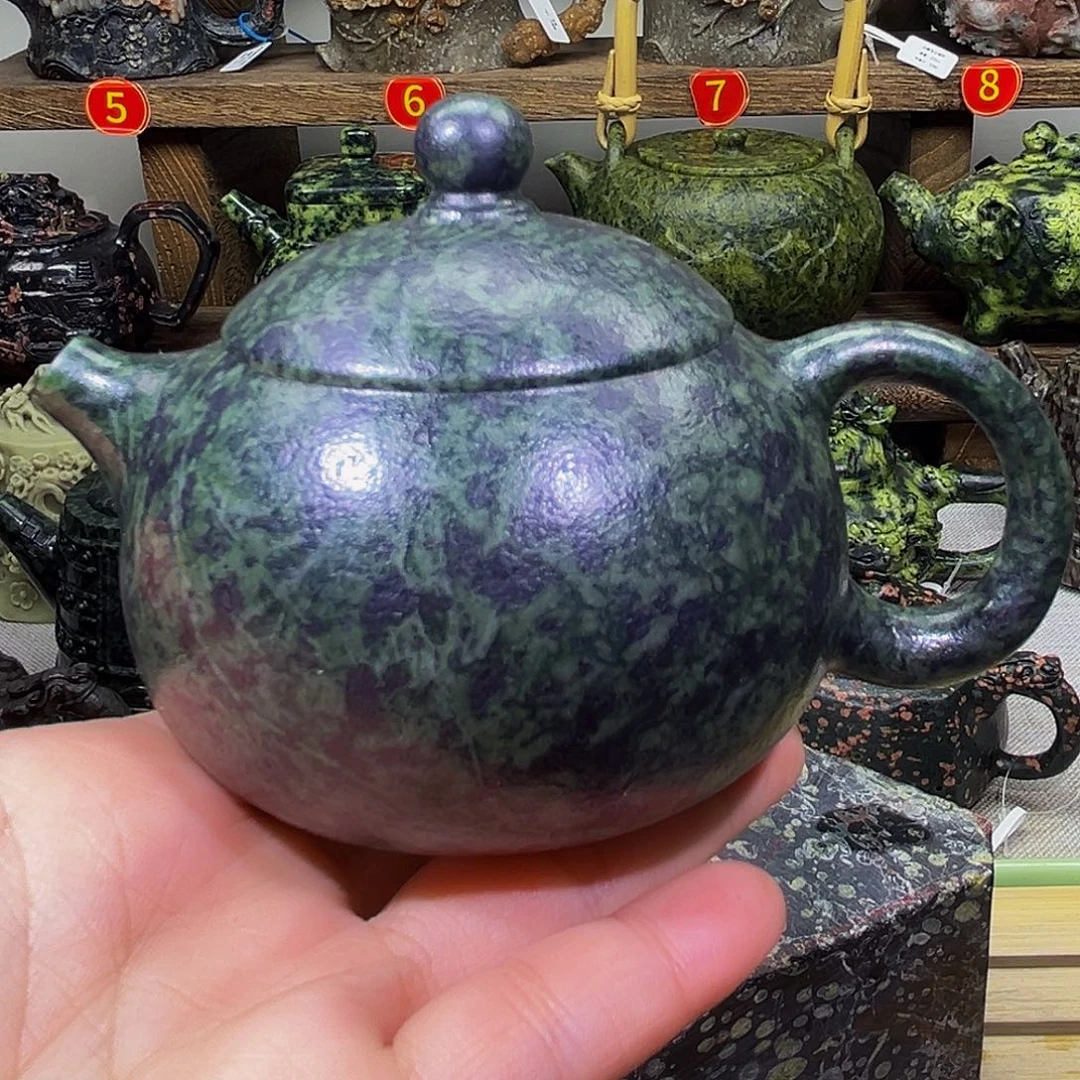 藏玉药王石西施壶160cc精品