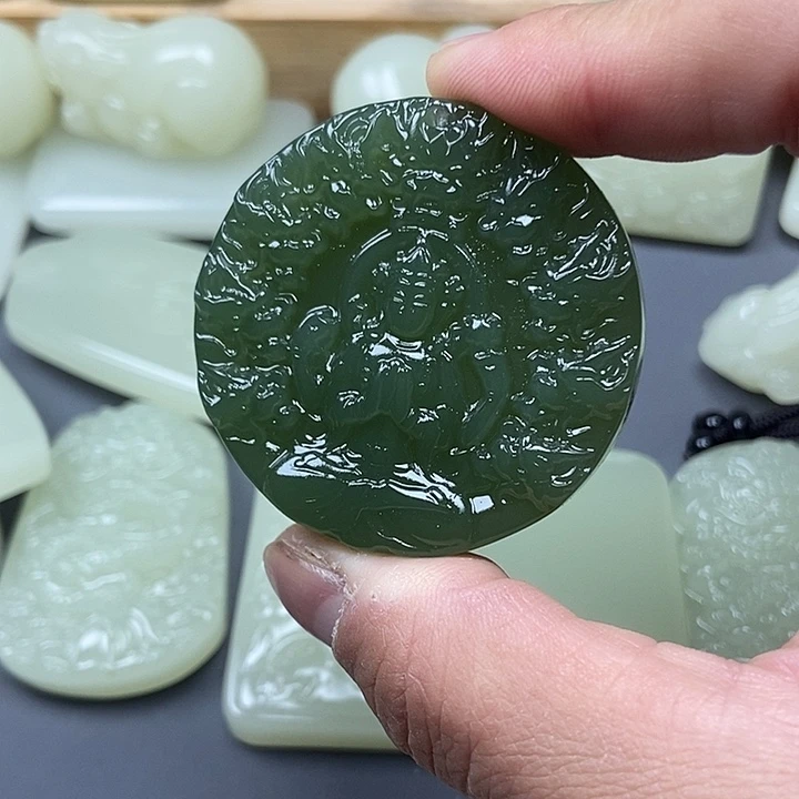 X***Z和田玉（糖玉）未镶嵌挂件