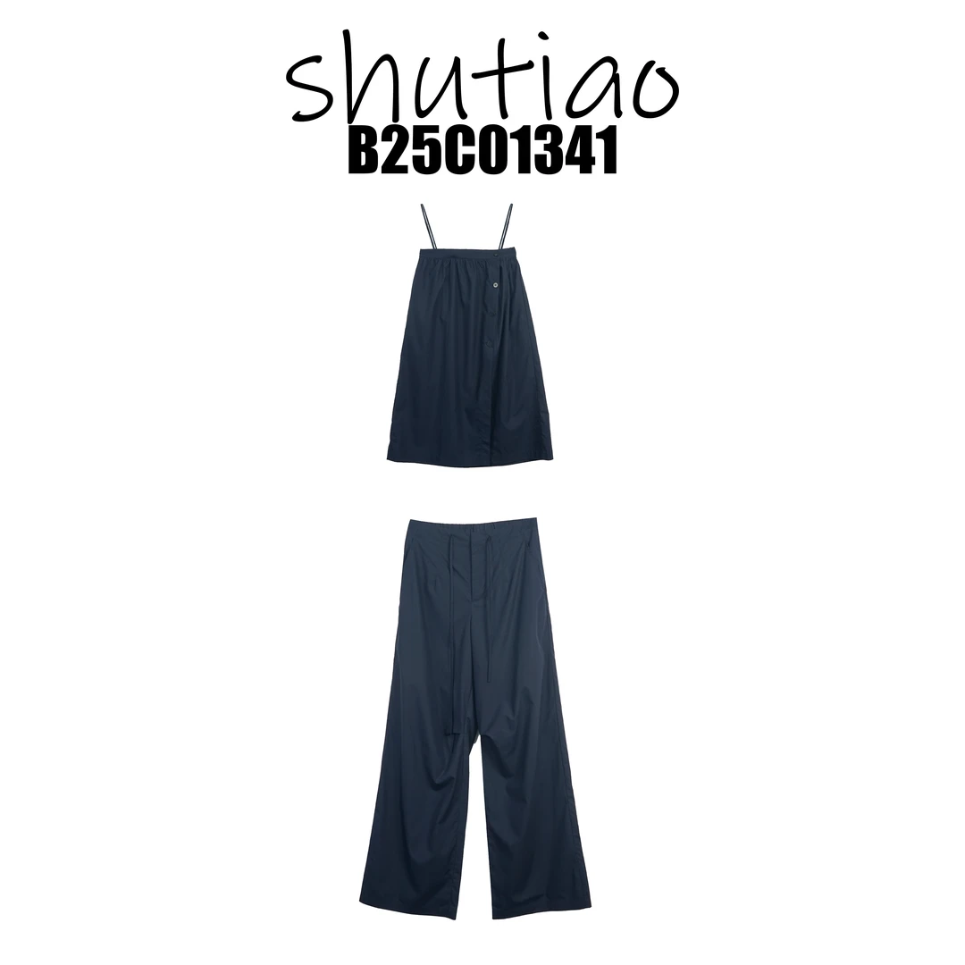 【SHUTIAO】2025春夏：新款小众设计款裤子B25C01341