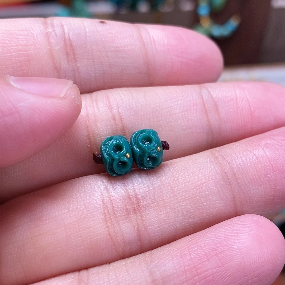 绿松石珠宝奇石未镶嵌2****部