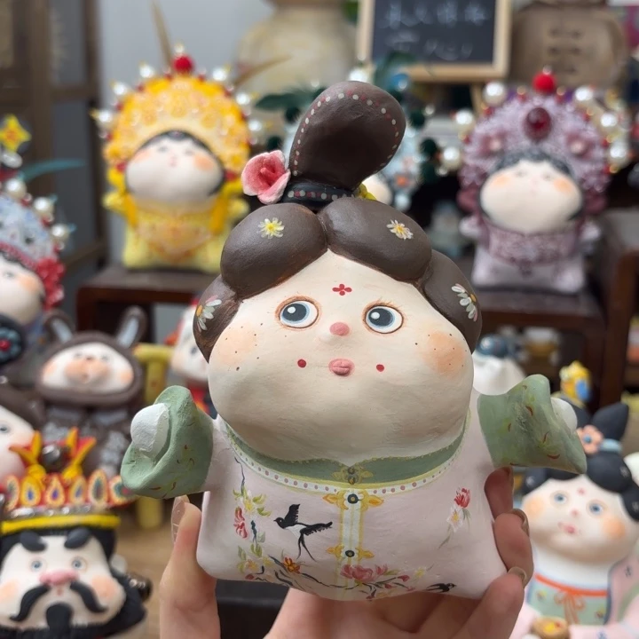 陶土手工陶艺摆件