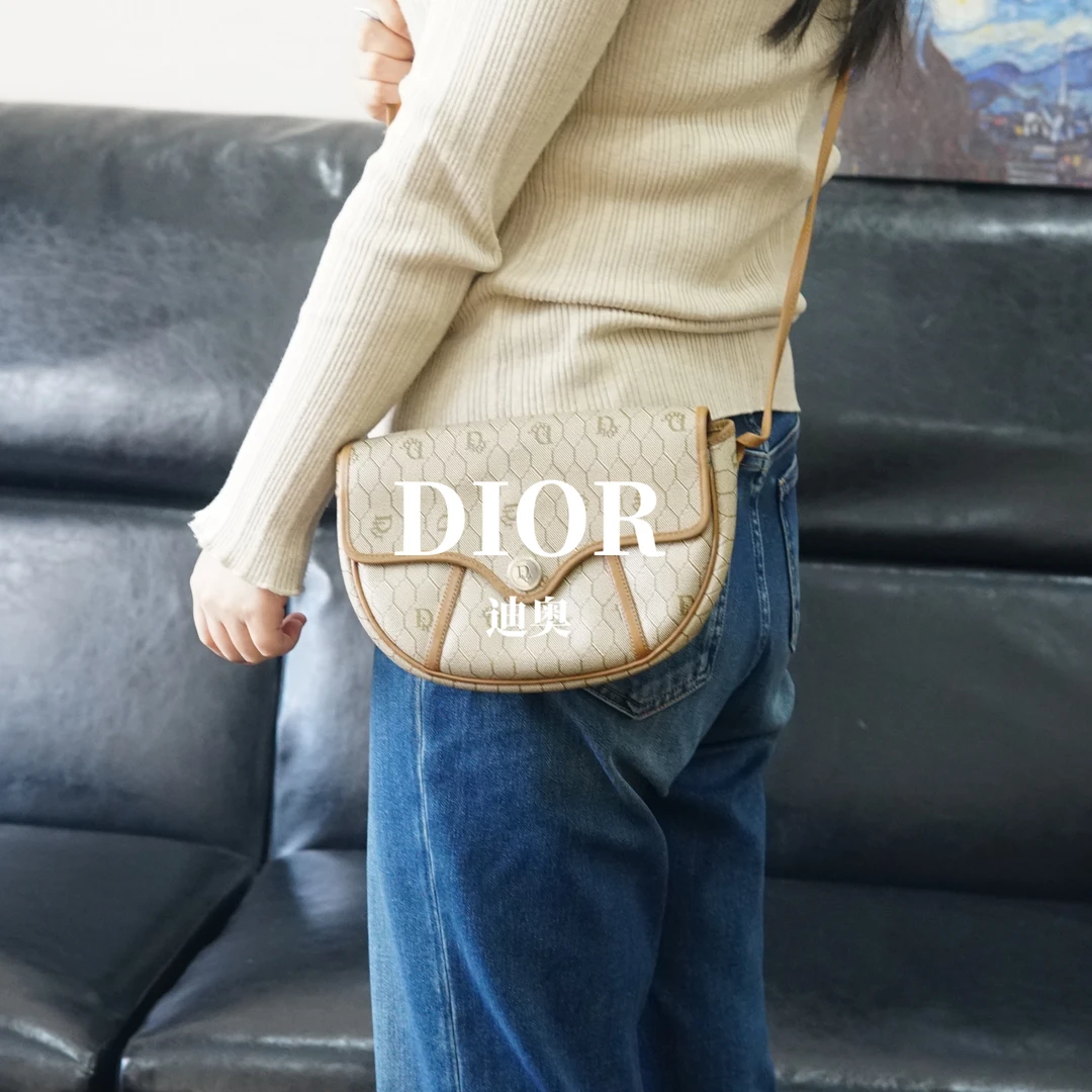 95新 DIOR/迪奥 米花盾牌斜挎包/ZG12713019/3019