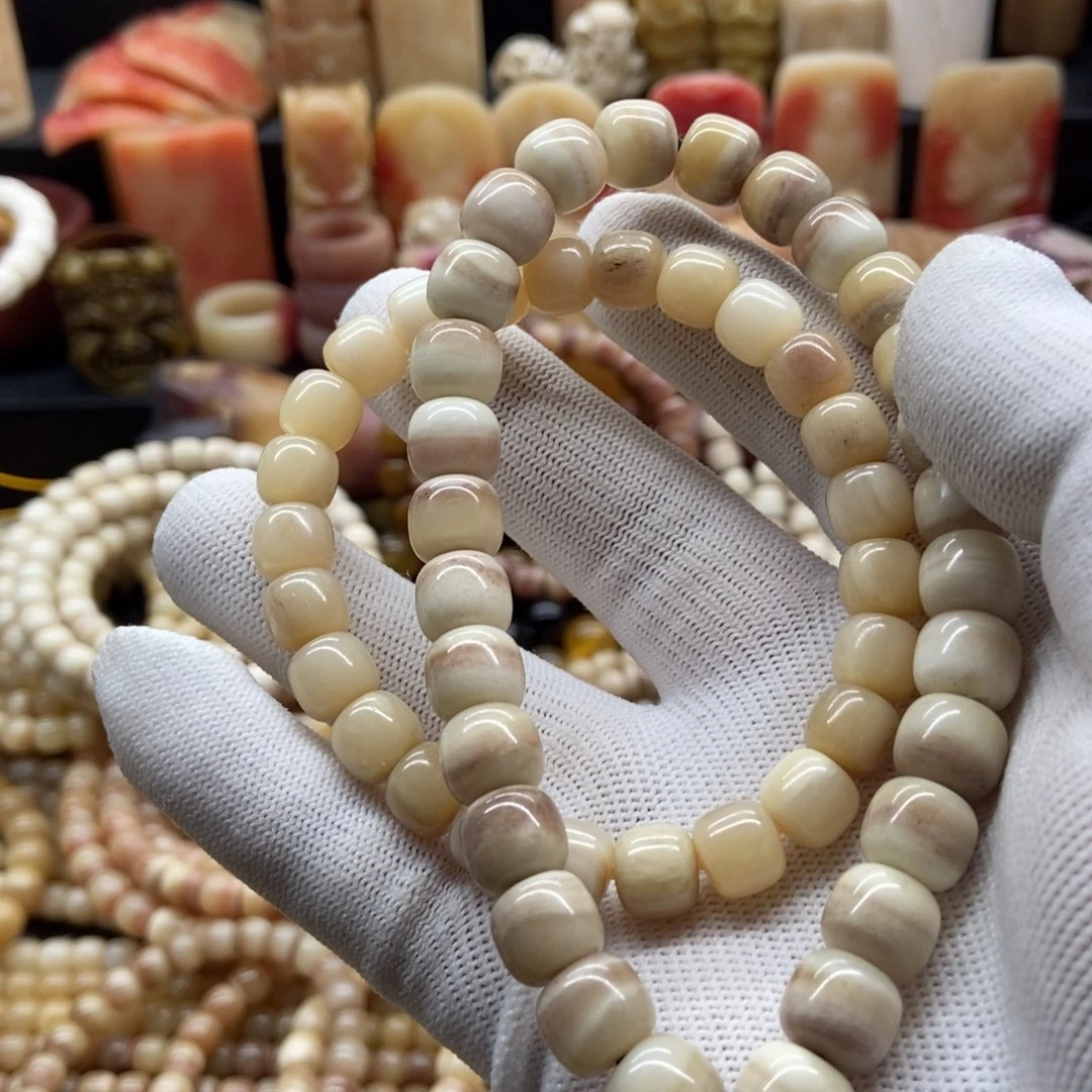 驼骨手串/手链多****噜10毫米手持➕9毫米单圈