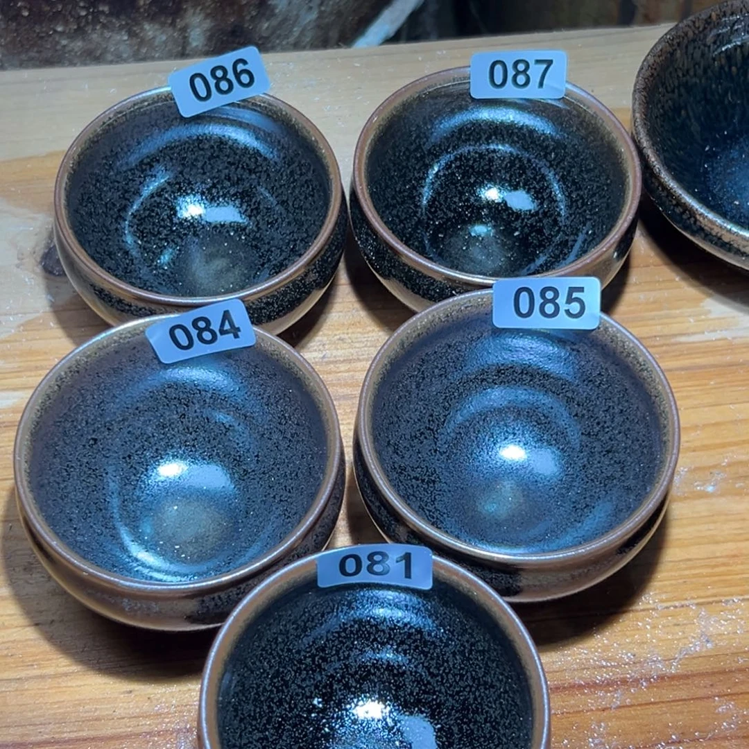 *****茶盏全手工原矿原釉建盏