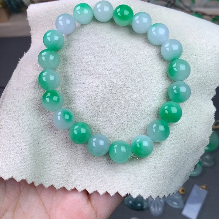 小***）卡10mm圆珠珠串手串