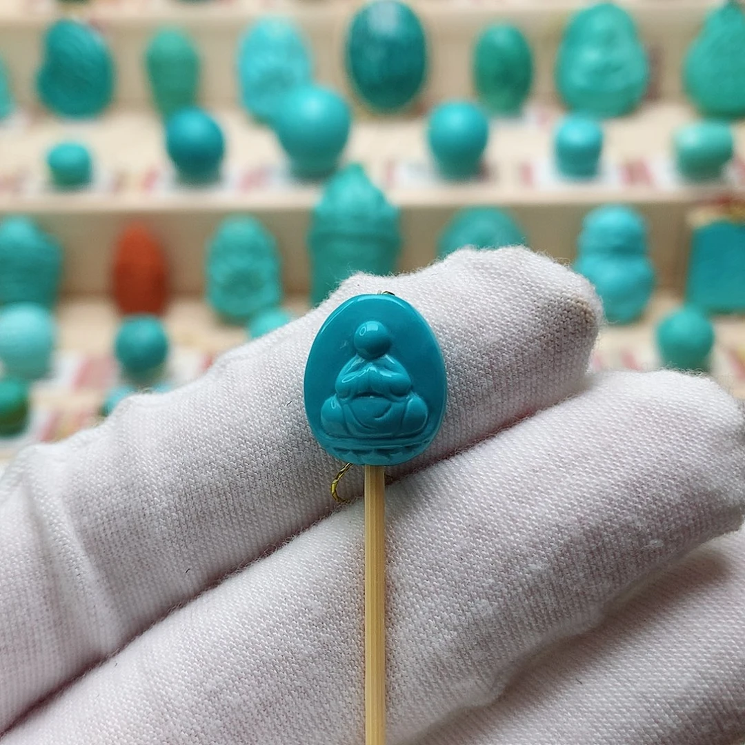 绿松石珠宝奇石未镶嵌