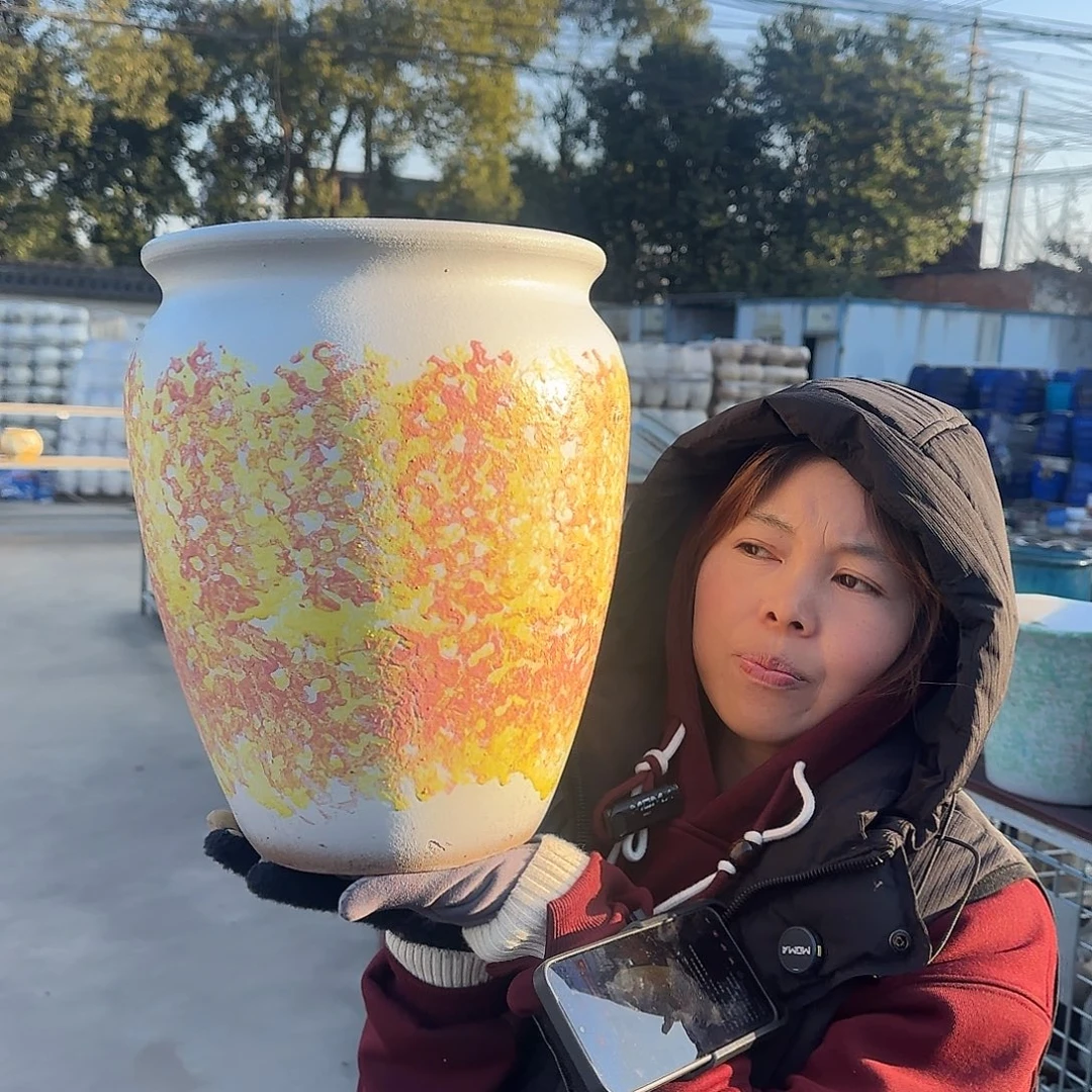 王嫂花盆1229-361高33口25