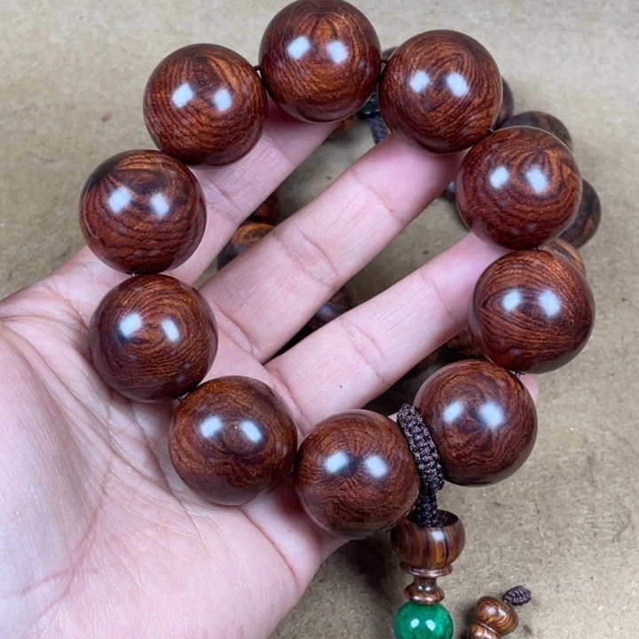 命***由黄花梨/降香黄檀手串/手链海黄油梨老料2.5